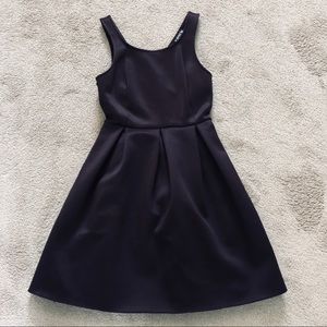 Express Dark Purple Cocktail Dress